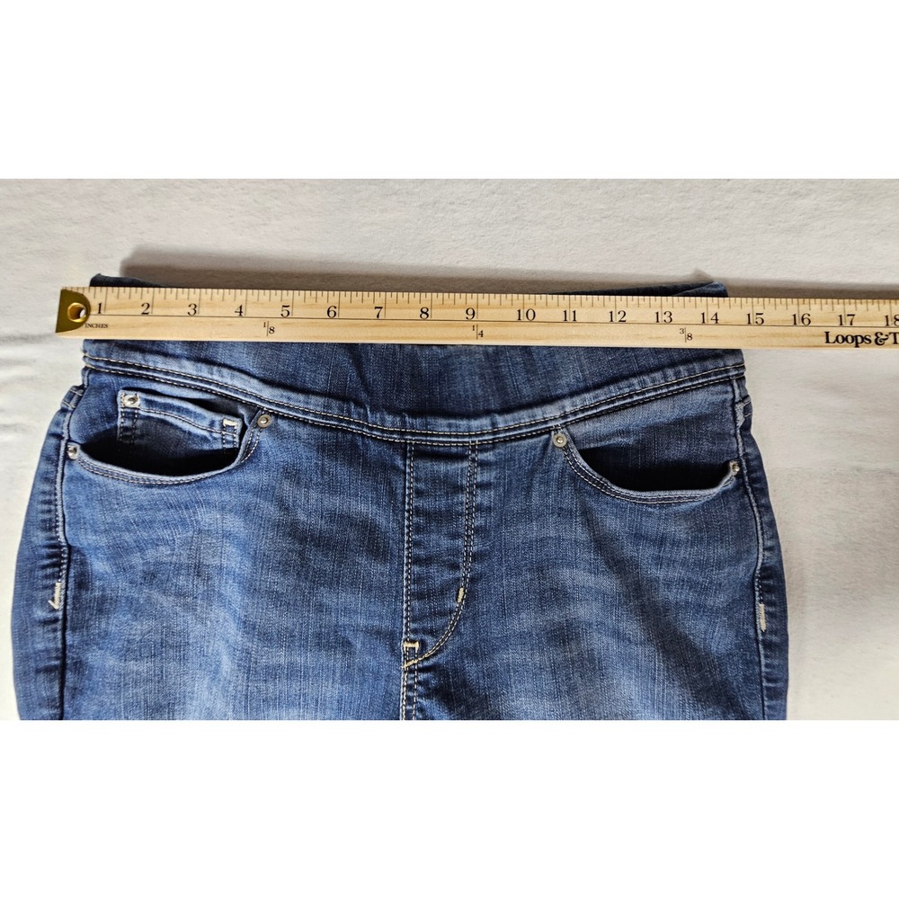 Signature by Levi Strauss Women Pull-On Super Skinny Shaping Jeans Blue‎ 8 W29 - Picture 5 of 11